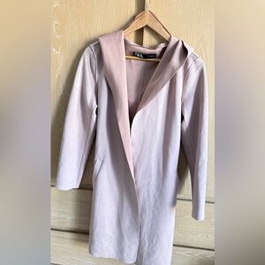 Zara Light Pink Trench Coat